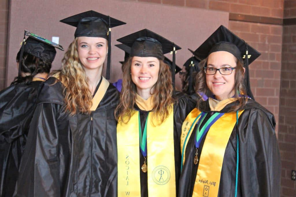 Three graduates of the Class of 2019